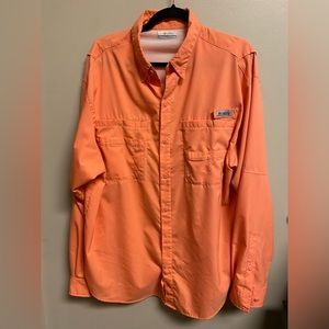 Columbia PFG sz Large Men Shirt long sleeve